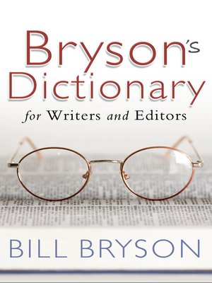 cover image of Bryson's Dictionary